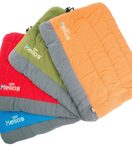 Dog Helios ® 'Combat-Terrain' Cordura-Nyco Reversible Nylon and Fleece Travel Camping Dog Bed