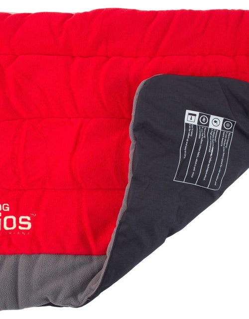 Load image into Gallery viewer, Dog Helios ® 'Combat-Terrain' Cordura-Nyco Reversible Nylon and Fleece Travel Camping Dog Bed
