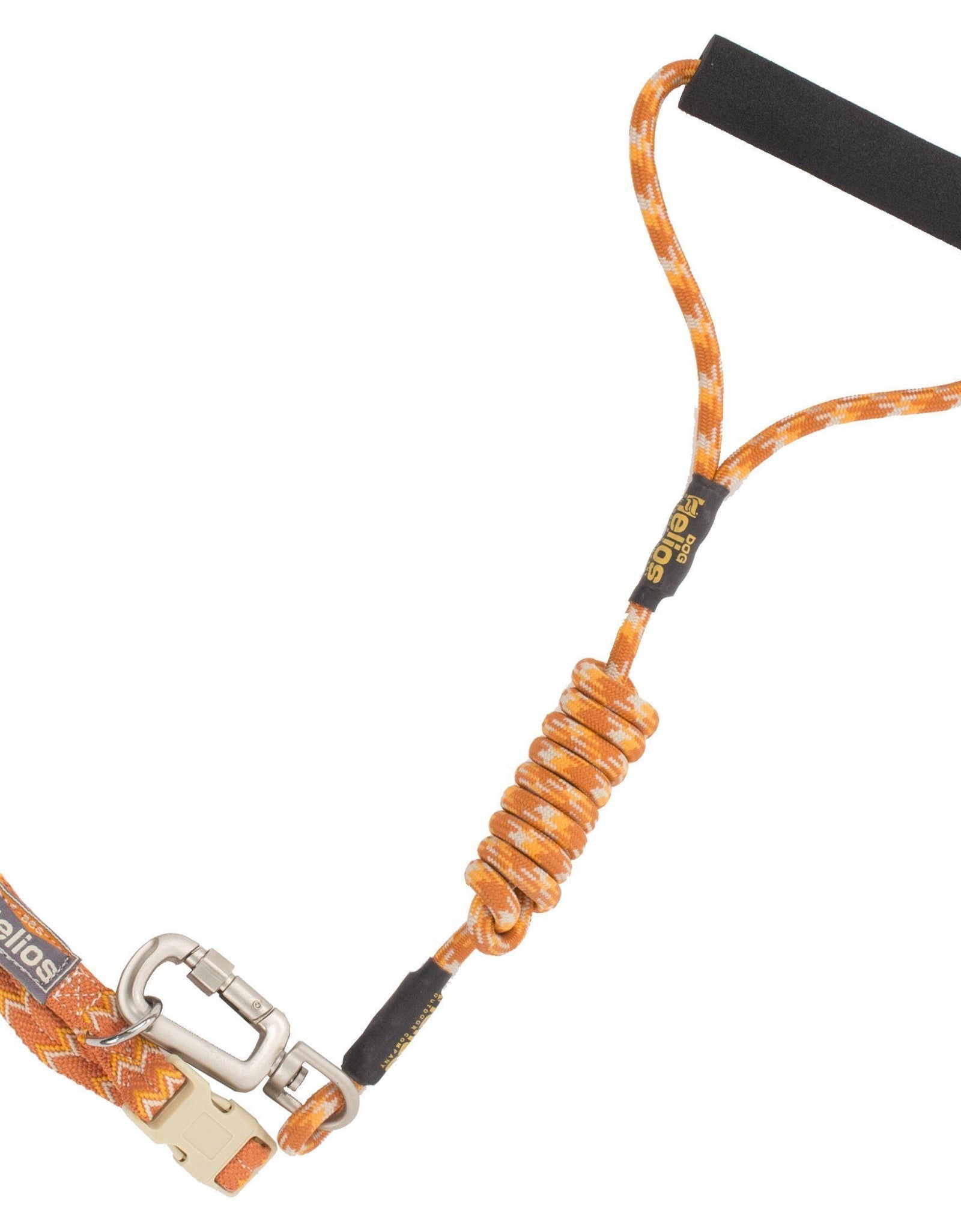 Dog Helios ® 'Dura-Tough' 2-in-1 Reflective Adjustable Fashion Dog Leash and Collar