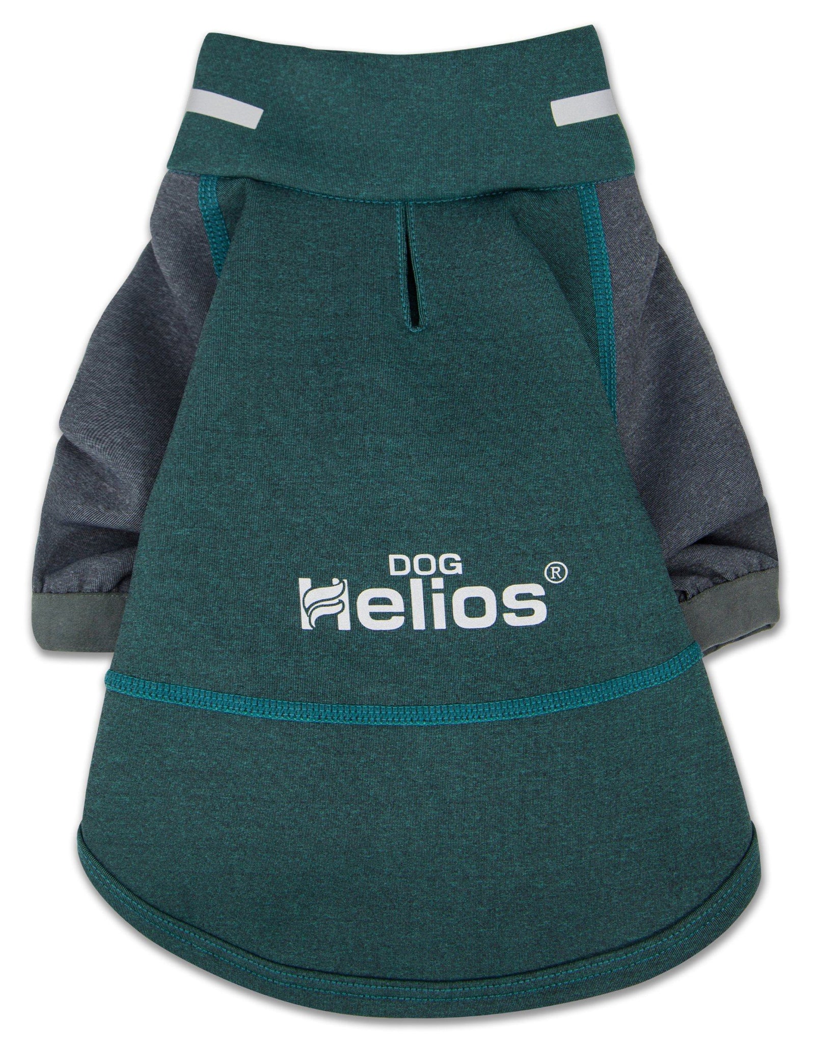 Dog Helios ® 'Eboneflow' Mediumweight 4-Way-Stretch Flexible And Breathable Performance Dog Yoga T-Shirt
