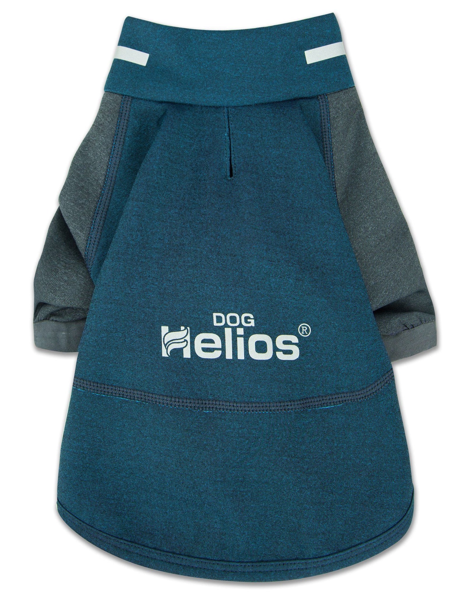 Dog Helios ® 'Eboneflow' Mediumweight 4-Way-Stretch Flexible And Breathable Performance Dog Yoga T-Shirt