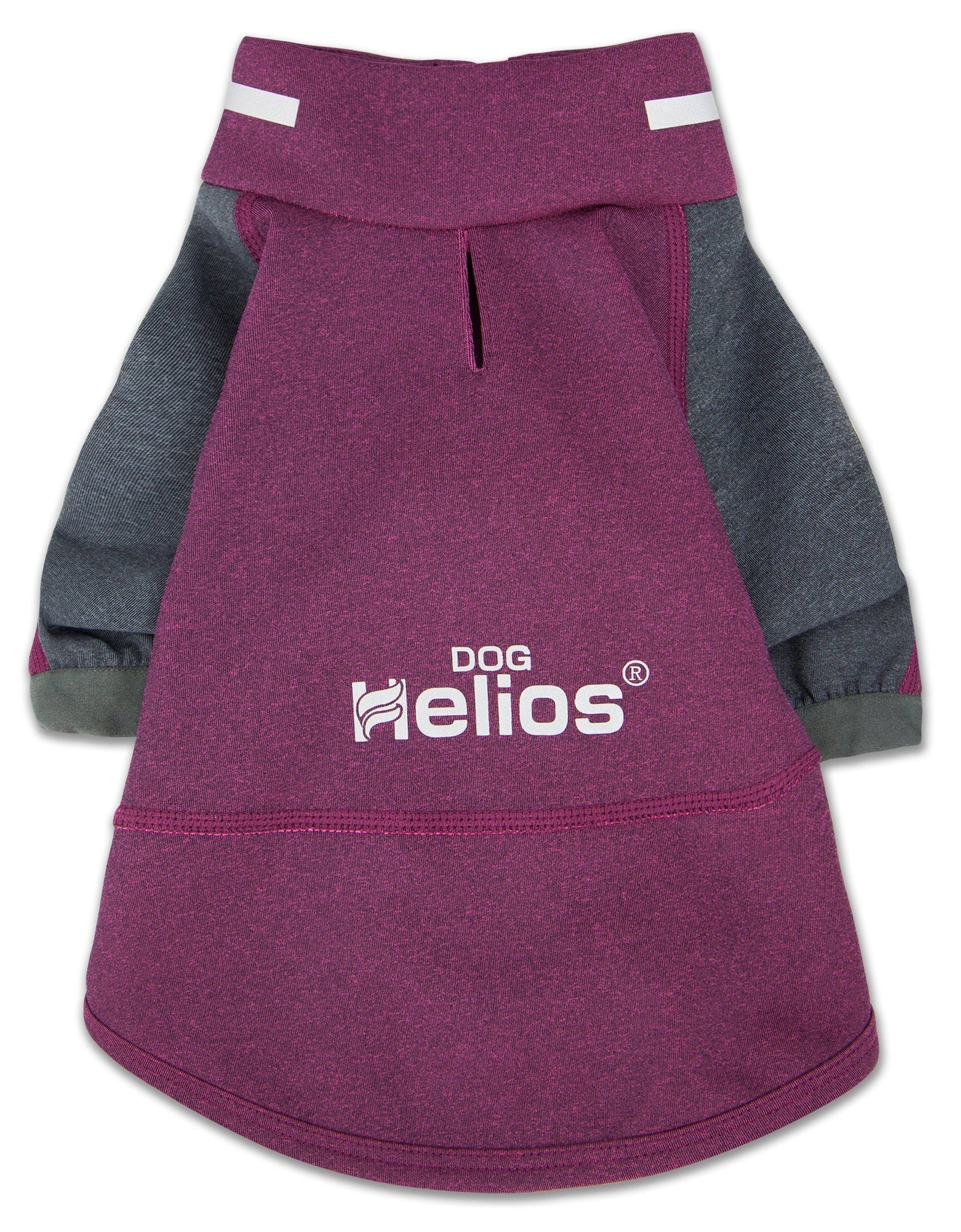 Dog Helios ® 'Eboneflow' Mediumweight 4-Way-Stretch Flexible And Breathable Performance Dog Yoga T-Shirt