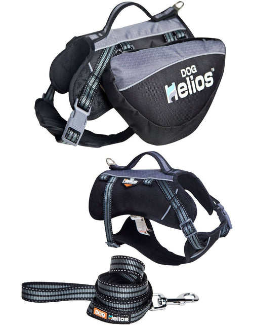 Load image into Gallery viewer, Dog Helios ® Freestyle 3-in-1 Explorer Sporty Convertible Waterproof Dog Backpack Harness
