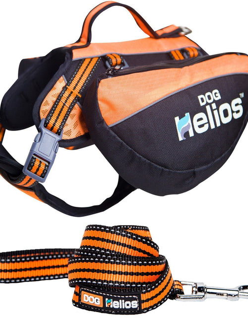 Load image into Gallery viewer, Dog Helios ® Freestyle 3-in-1 Explorer Sporty Convertible Waterproof Dog Backpack Harness
