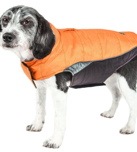 Dog Helios ® Hurricane-Waded Plush 3M Reflective Insulated Winter Dog Coat