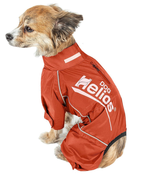 Load image into Gallery viewer, Dog Helios ® 'Hurricanine' Waterproof and Reflective Full Body Dog Coat
