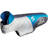 Blue, Charcoal Grey, White