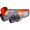 Orange, Charcoal Grey, Light Grey