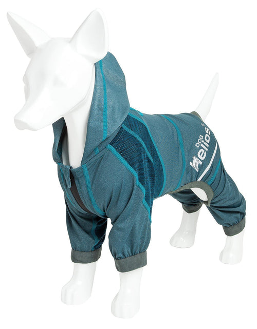 Load image into Gallery viewer, Dog Helios ® 'Namastail' Lightweight 4-Way-Stretch Yoga Performance Dog Tracksuit Hoodie
