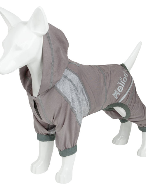 Load image into Gallery viewer, Dog Helios ® 'Namastail' Lightweight 4-Way-Stretch Yoga Performance Dog Tracksuit Hoodie
