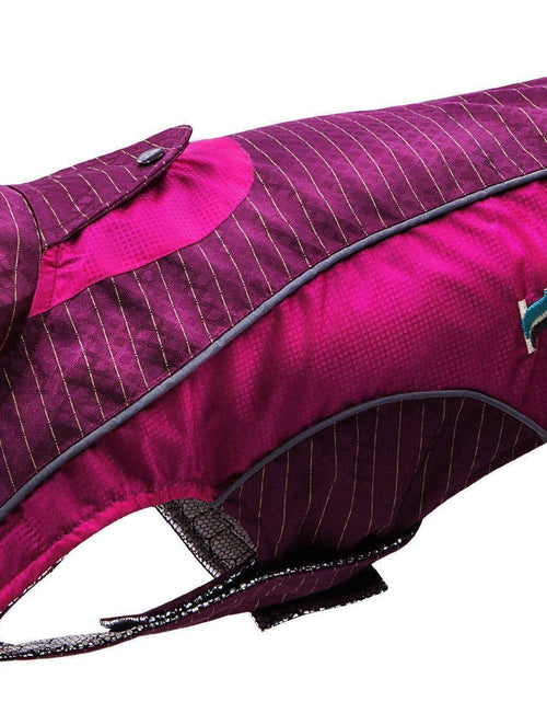 Load image into Gallery viewer, Dog Helios ® 'Reflecta-Bolt' Tri-Hook-and-Loop Waterproof Performance Dog Coat
