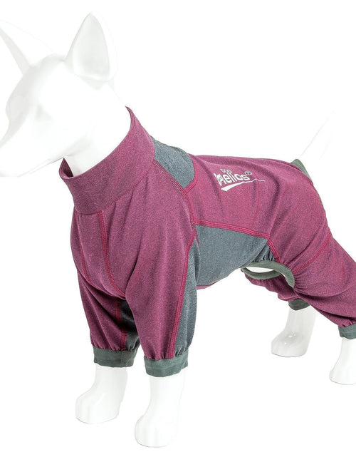 Load image into Gallery viewer, Dog Helios ® 'Rufflex' Mediumweight 4-Way-Stretch Fitness Yoga Dog Tracksuit Jacket
