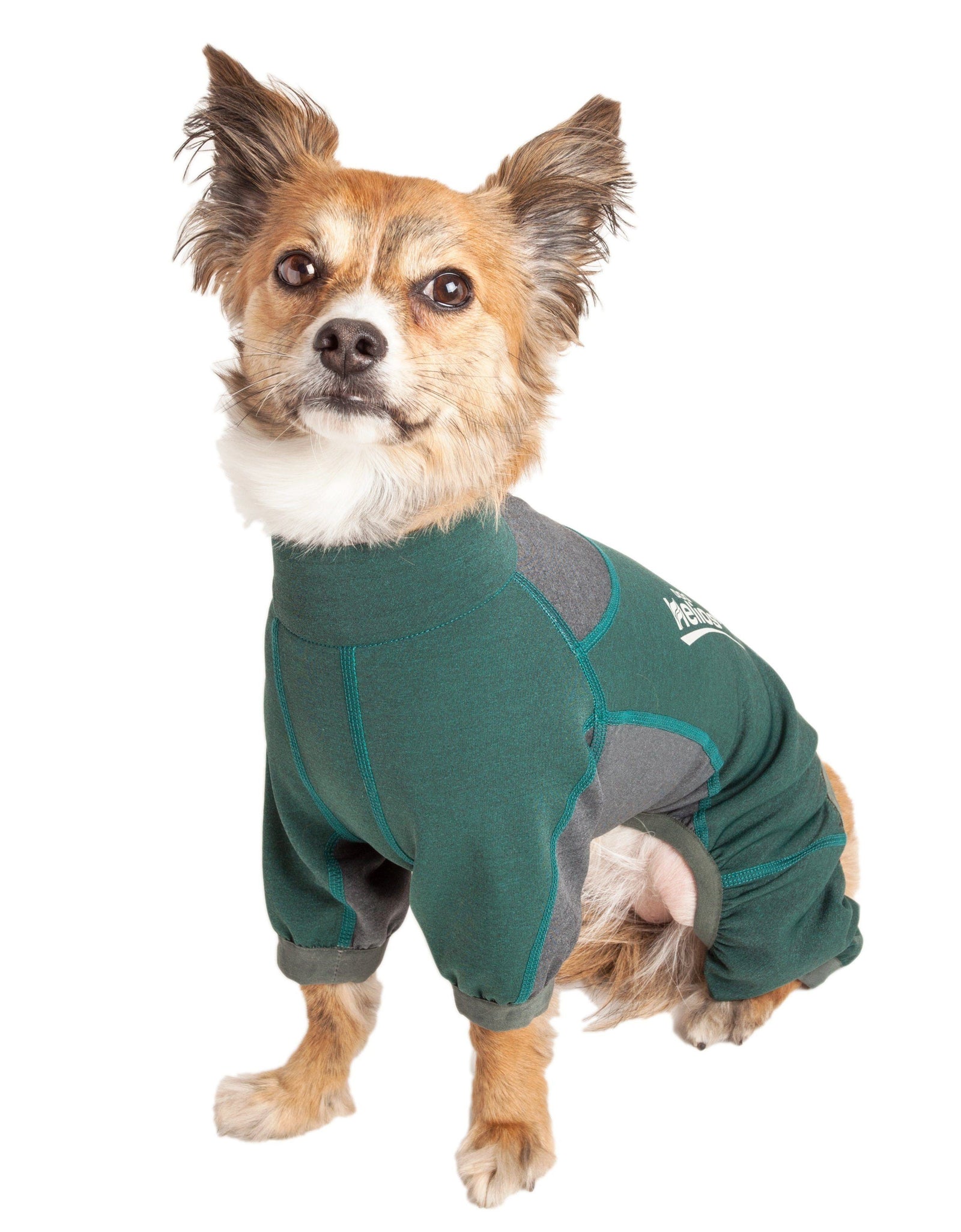 Dog Helios ® 'Rufflex' Mediumweight 4-Way-Stretch Fitness Yoga Dog Tracksuit Jacket