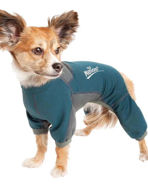 Load image into Gallery viewer, Dog Helios ® 'Rufflex' Mediumweight 4-Way-Stretch Fitness Yoga Dog Tracksuit Jacket
