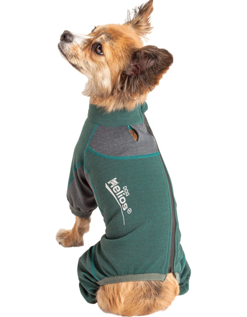 Load image into Gallery viewer, Dog Helios ® 'Rufflex' Mediumweight 4-Way-Stretch Fitness Yoga Dog Tracksuit Jacket
