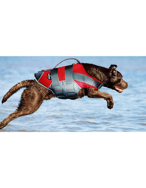 Load image into Gallery viewer, Dog Helios ® 'Splash-Explore' Reflective and Adjustable Floating Safety Dog Life Jacket
