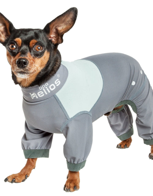 Load image into Gallery viewer, Dog Helios ® 'Tail Runner' Lightweight 4-Way-Stretch Breathable Yoga Dog Tracksuit
