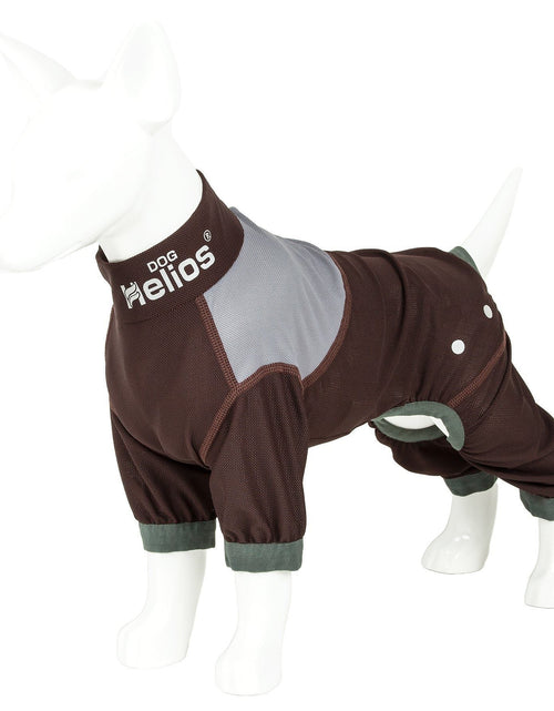 Load image into Gallery viewer, Dog Helios ® 'Tail Runner' Lightweight 4-Way-Stretch Breathable Yoga Dog Tracksuit
