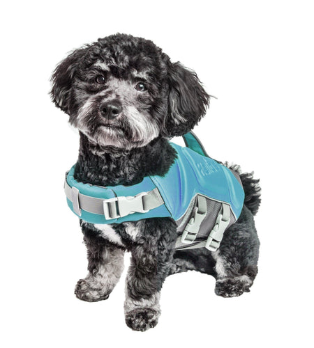 Dog Helios ® 'Tidal Guard' Multi-Point Strategically-Stitched Reflective Pet Dog Life Jacket Vest