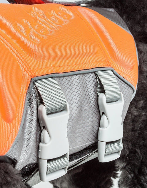 Load image into Gallery viewer, Dog Helios ® 'Tidal Guard' Multi-Point Strategically-Stitched Reflective Pet Dog Life Jacket Vest

