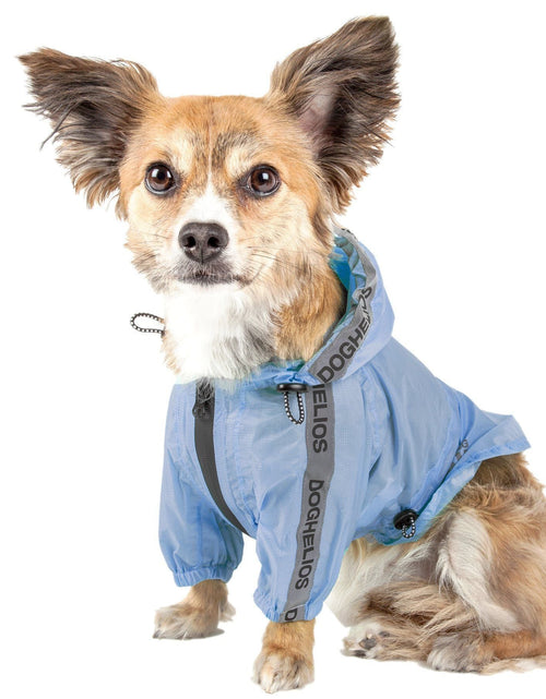 Load image into Gallery viewer, Dog Helios ® 'Torrential Shield' Adjustable and Waterproof Dog Raincoat Poncho

