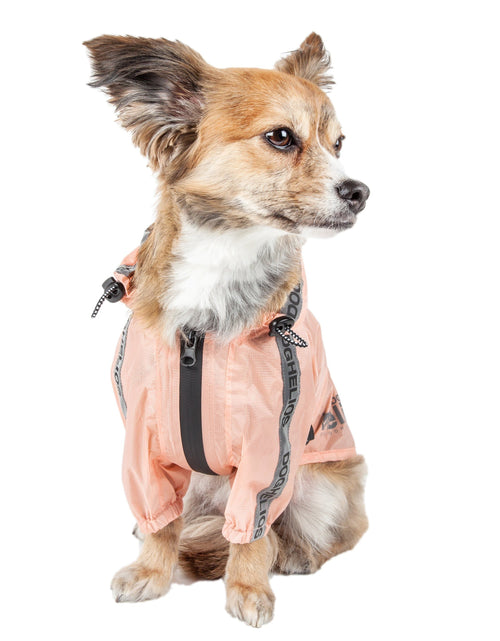 Load image into Gallery viewer, Dog Helios ® 'Torrential Shield' Adjustable and Waterproof Dog Raincoat Poncho
