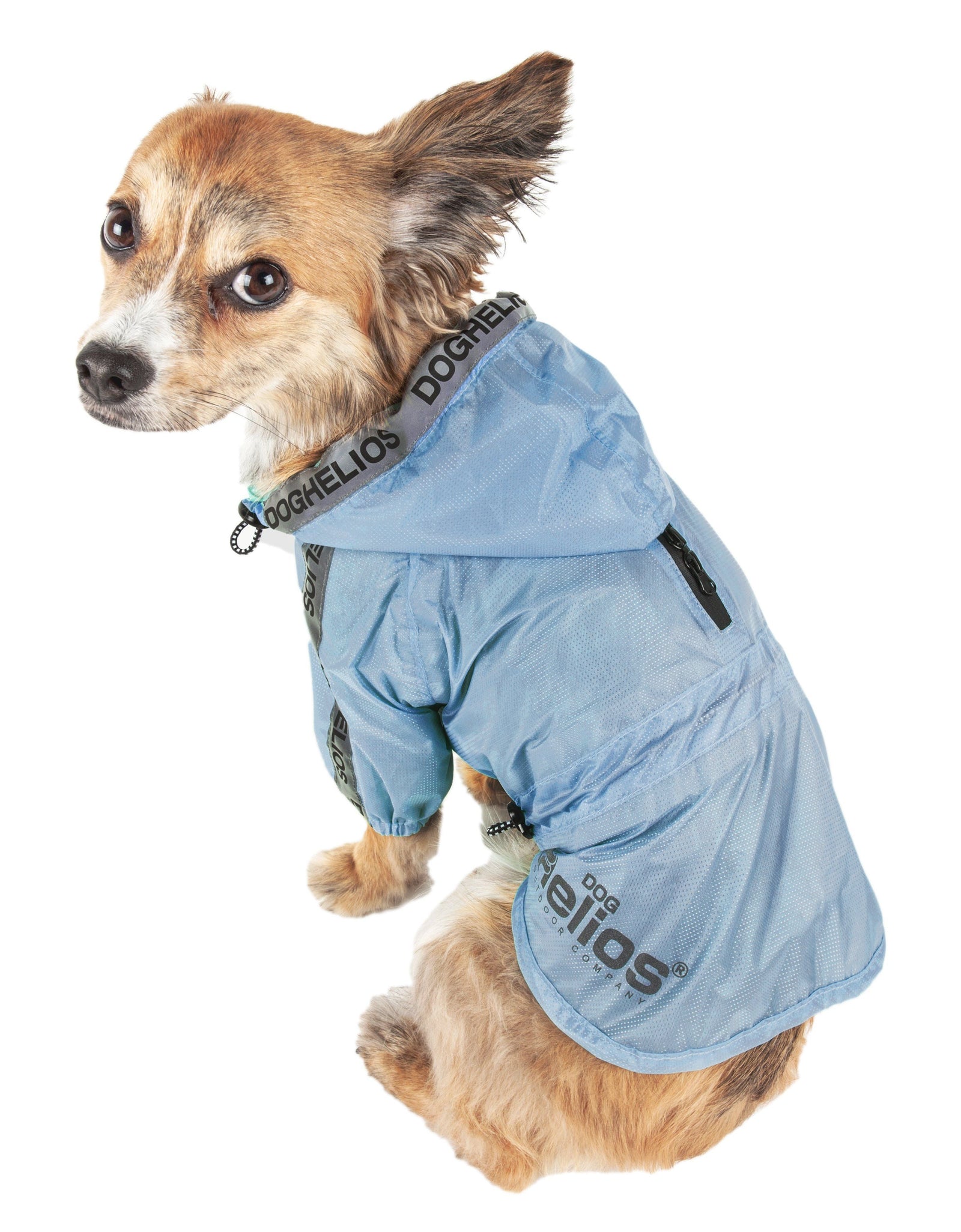 Dog Helios ® 'Torrential Shield' Adjustable and Waterproof Dog Raincoat Poncho
