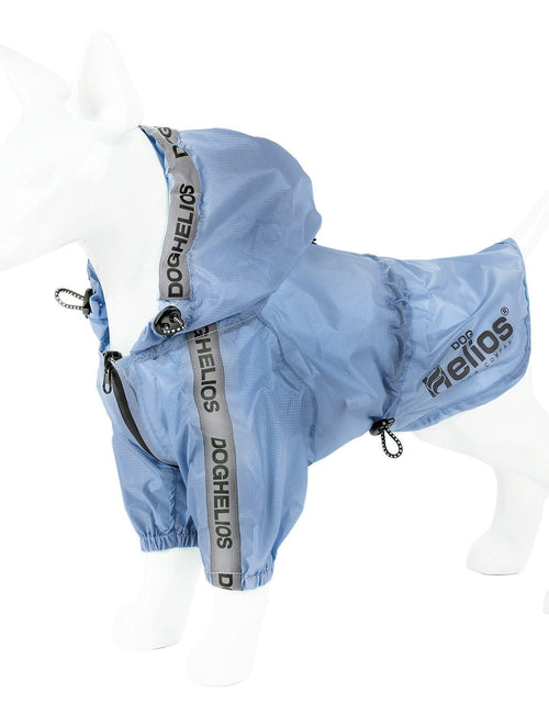 Load image into Gallery viewer, Dog Helios ® 'Torrential Shield' Adjustable and Waterproof Dog Raincoat Poncho
