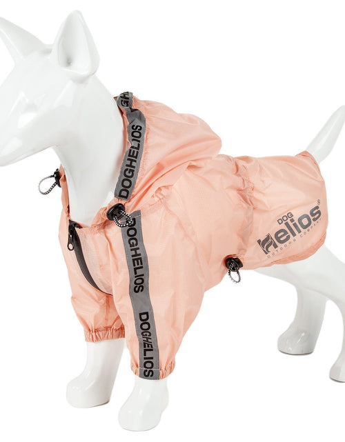 Load image into Gallery viewer, Dog Helios ® 'Torrential Shield' Adjustable and Waterproof Dog Raincoat Poncho
