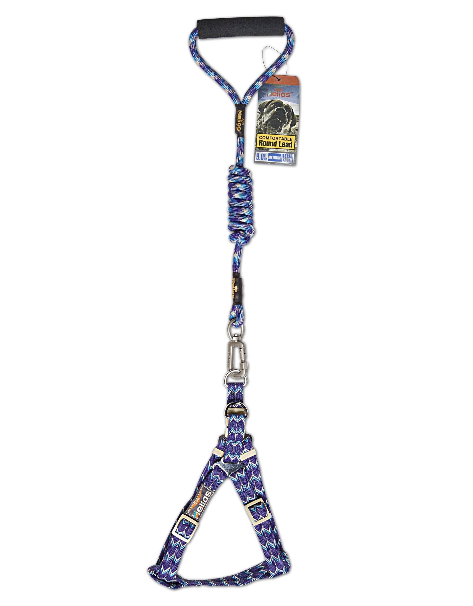 Dog Helios Surfside Designer Leash and Harness