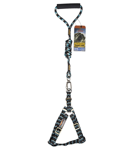 Dog Helios Surfside Designer Leash and Harness