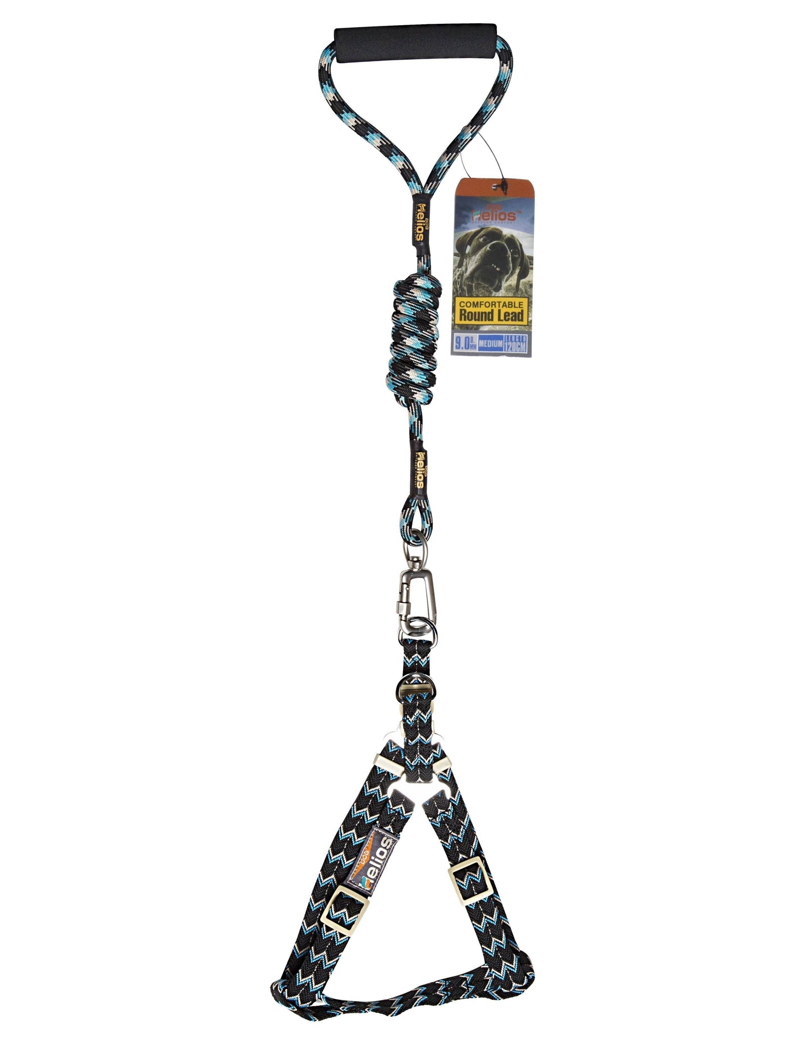 Dog Helios Surfside Designer Leash and Harness