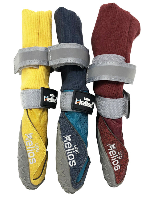 Load image into Gallery viewer, Dog Helios 'Traverse' Premium Grip High-Ankle Outdoor Dog Boots - Set Of 4
