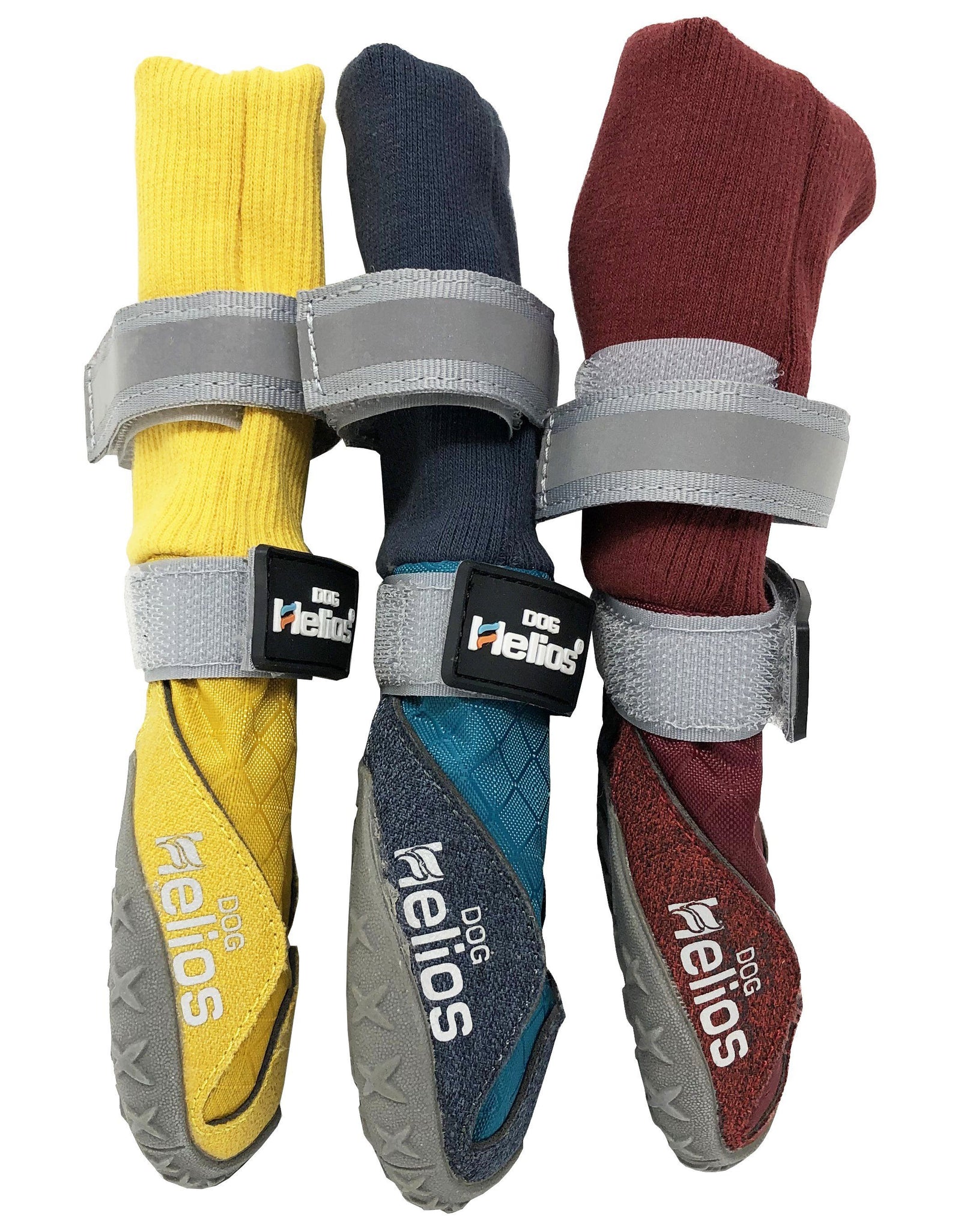 Dog Helios 'Traverse' Premium Grip High-Ankle Outdoor Dog Boots - Set Of 4