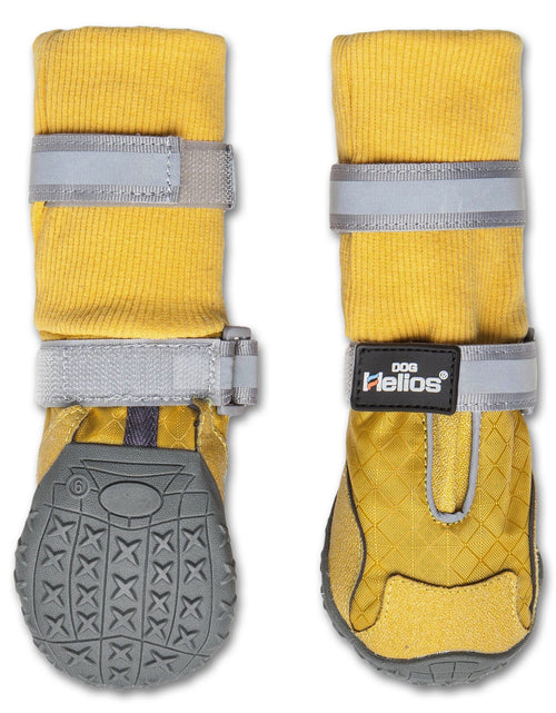 Load image into Gallery viewer, Dog Helios 'Traverse' Premium Grip High-Ankle Outdoor Dog Boots - Set Of 4
