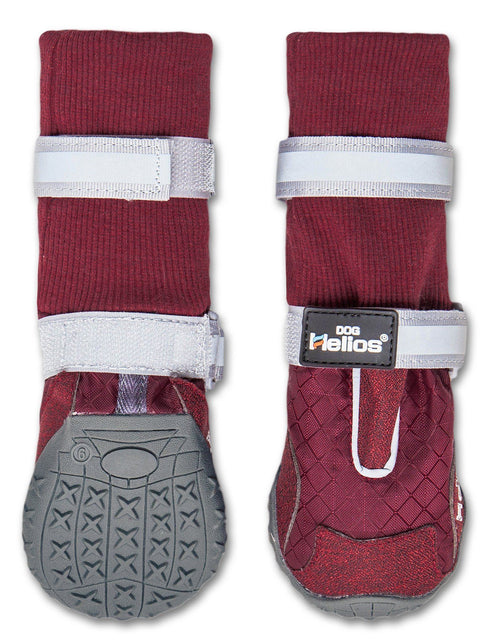 Load image into Gallery viewer, Dog Helios 'Traverse' Premium Grip High-Ankle Outdoor Dog Boots - Set Of 4
