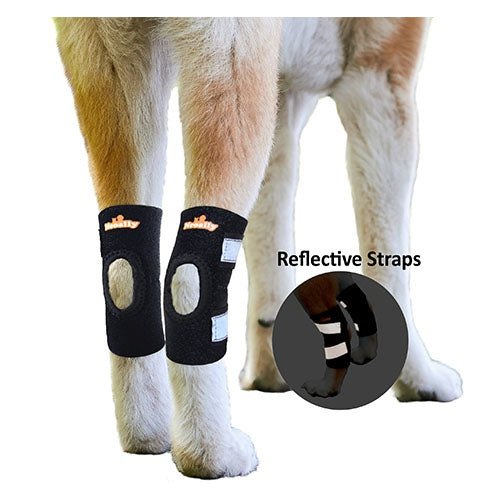 Load image into Gallery viewer, NeoAlly Dog Rear Leg Hock Brace with Safety Reflective Straps for Small Dogs [Short Version]
