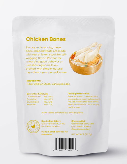 Load image into Gallery viewer, 🍗Homemade Dog Treats - Chicken Treat 1/2lb
