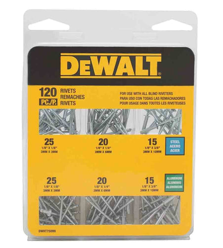 DeWalt DWHT75099 DW Rivet Assortment Pack
