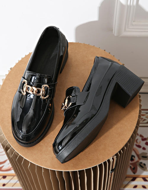 Load image into Gallery viewer, Women's Bowtie Round Toe Low Heel Pumps – Wide Size PU Casual Shoes
