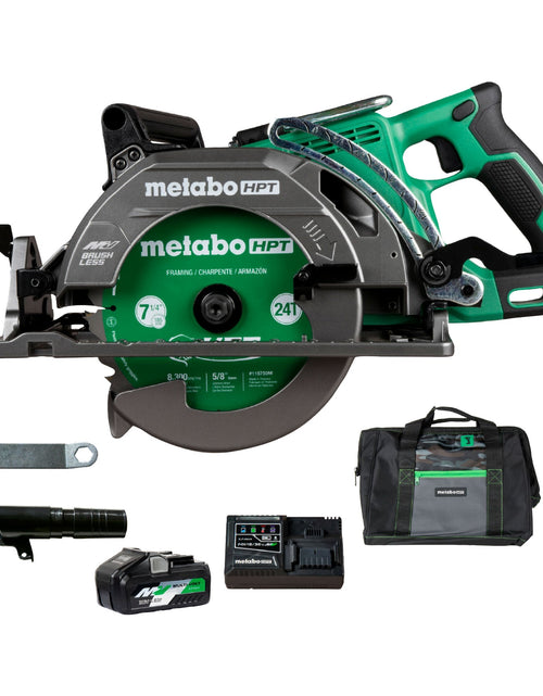 Load image into Gallery viewer, Metabo HPT C3607DWAM 7-1/4 Inch Rear Handle Circular Saw
