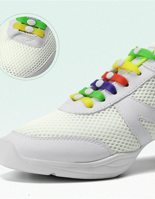 Load image into Gallery viewer, Women’s Air Cushion Mesh Modern Dance Shoes — Slip-On Style
