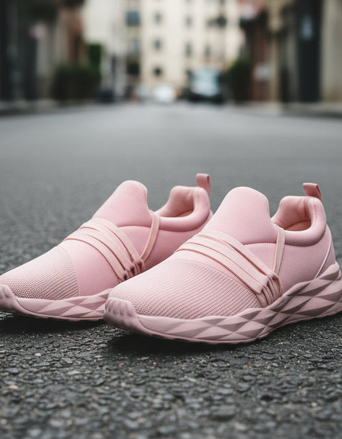 Load image into Gallery viewer, Women’s Laced Summer Sneakers – Lightweight Breathable Casual Shoes
