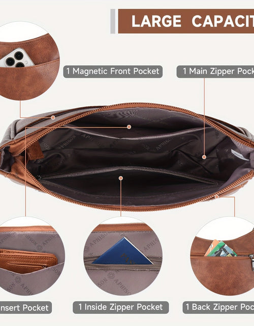 Load image into Gallery viewer, Vintage Crossbody Bag Chic Shoulder Purse Adjustable Strap
