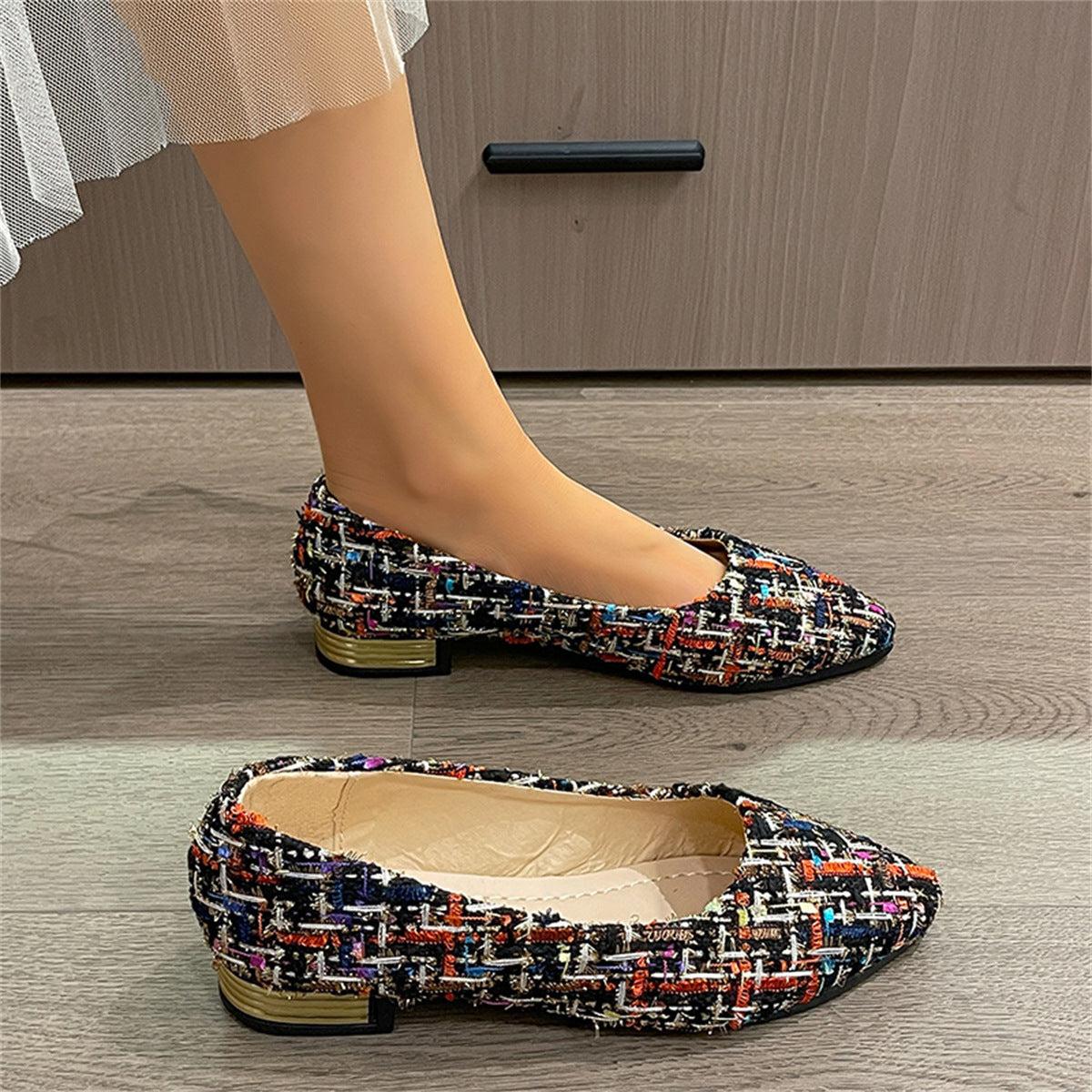 Lazy Shoes Roman-style Slip-on Elegant Pumps