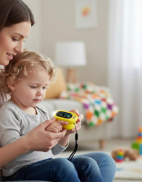Load image into Gallery viewer, Med-Pat “Ducky” PXC-1 Kids Pulse Oximeter | Fast SpO₂ &amp; Heart Rate | FSA/HSA Eligible
