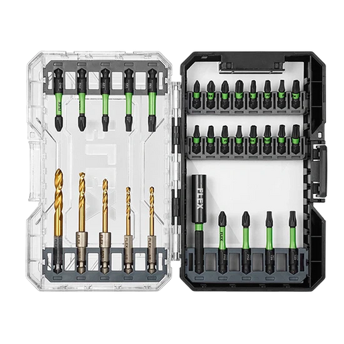 Load image into Gallery viewer, FLEX FAM10001-31 31pc. Impact Drill and Drive Bit Set
