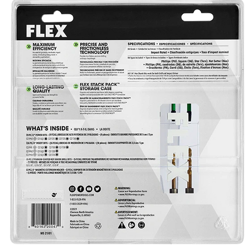 Load image into Gallery viewer, FLEX FAM10001-31 31pc. Impact Drill and Drive Bit Set
