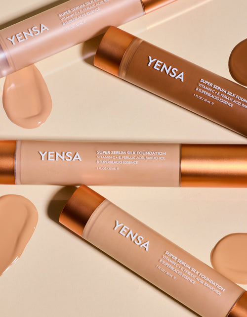 Load image into Gallery viewer, Super Serum Silk Natural Glow Hydrating Peptide Foundation for Radiant Skin
