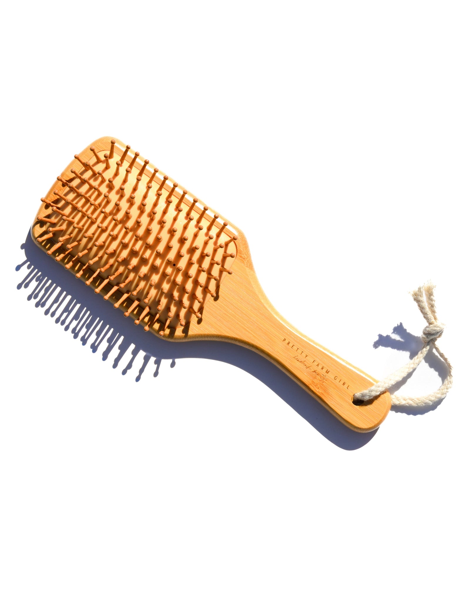 Bamboo Paddle Hair Brush